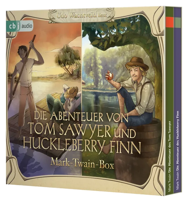 Cover von Die Abenteuer von Tom Sawyer und Huckleberry Finn