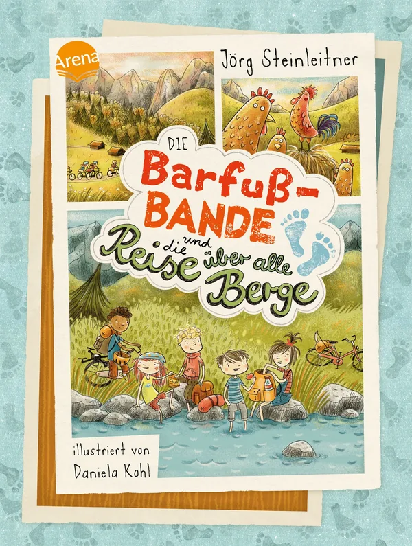 Cover von Die Barfuß-Bande und die Reise über alle Berge
