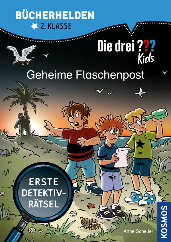 Cover von Die drei ??? Kids, Bücherhelden 2. Klasse, Geheime Flaschenpost