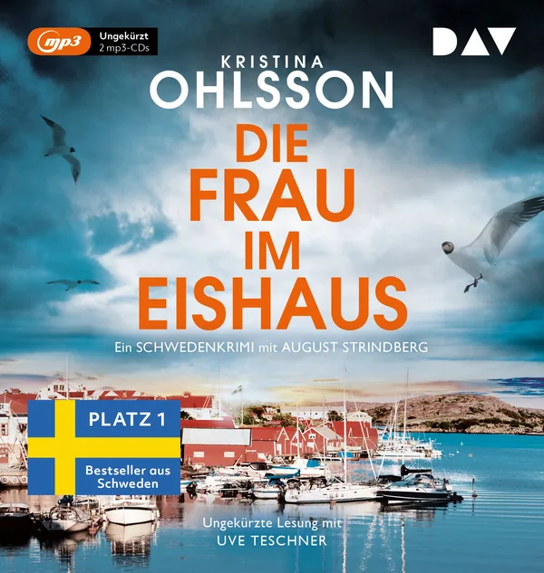 Cover von Die Frau im Eishaus. Ein Schwedenkrimi mit August Strindberg