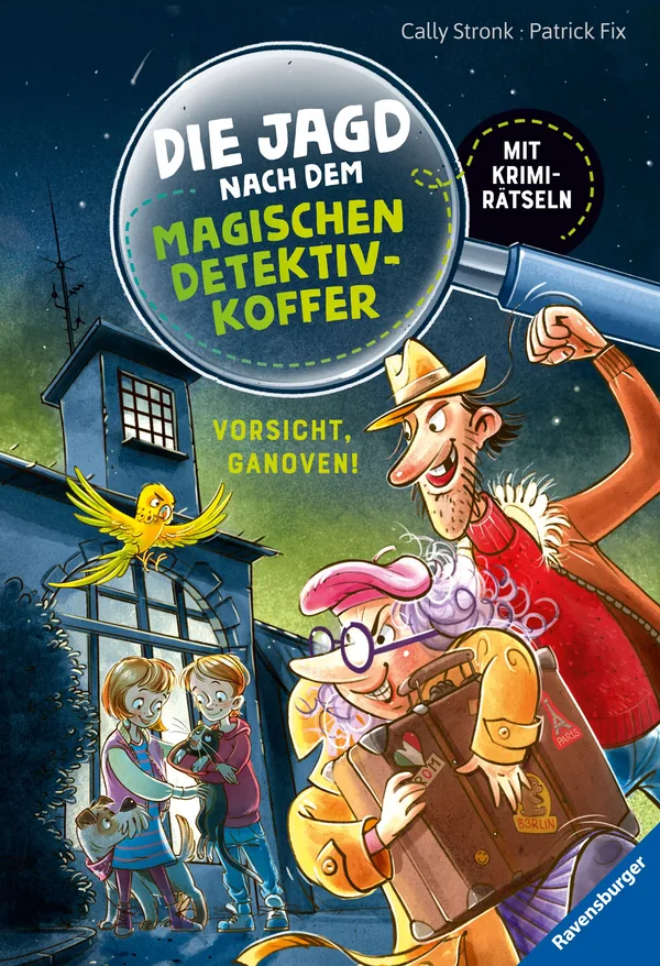Cover von Die Jagd nach dem magischen Detektivkoffer, Band 2 – Vorsicht, Ganoven!