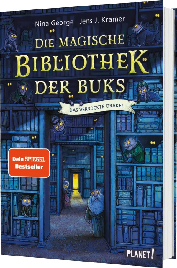 Cover von Die magische Bibliothek der Buks 1: Das Verrückte Orakel