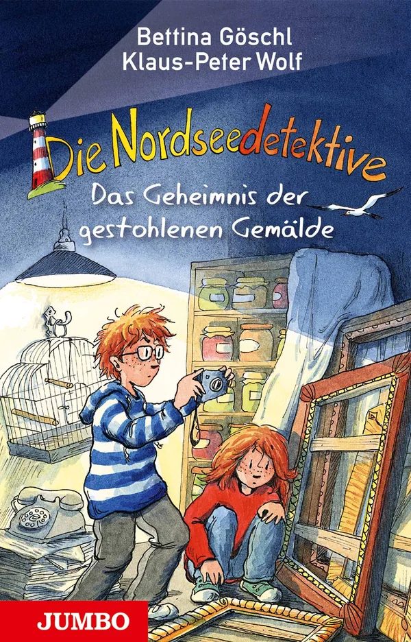 Cover von Die Nordseedetektive (Band 8) – Das Geheimnis der gestohlenen Gemälde
