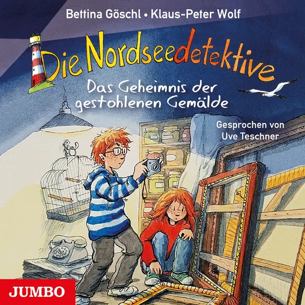 Cover von Die Nordseedetektive. Das Geheimnis der gestohlenen Gemälde