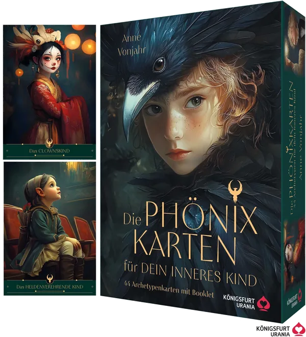 Cover von Die Phönixkarten für dein Inneres Kind