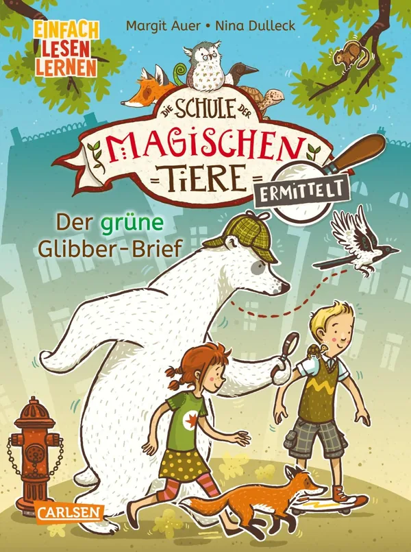 Cover von Die Schule der magischen Tiere ermittelt Erstausstattung 1: Der grüne Glibber-Brief