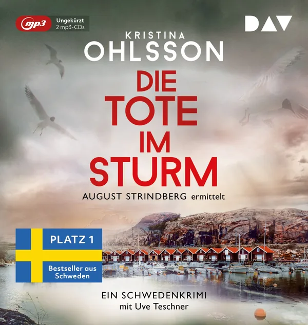 Cover von Die Tote im Sturm. August Strindberg ermittelt