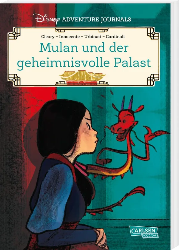 Cover von Disney Adventure Journals: Mulan und der geheimnisvolle Palast