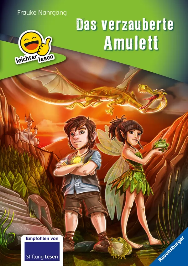 Cover von Erstleser – leichter lesen: Das verzauberte Amulett