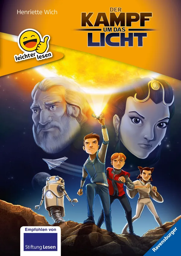 Cover von Erstleser – leichter lesen: Der Kampf um das Licht