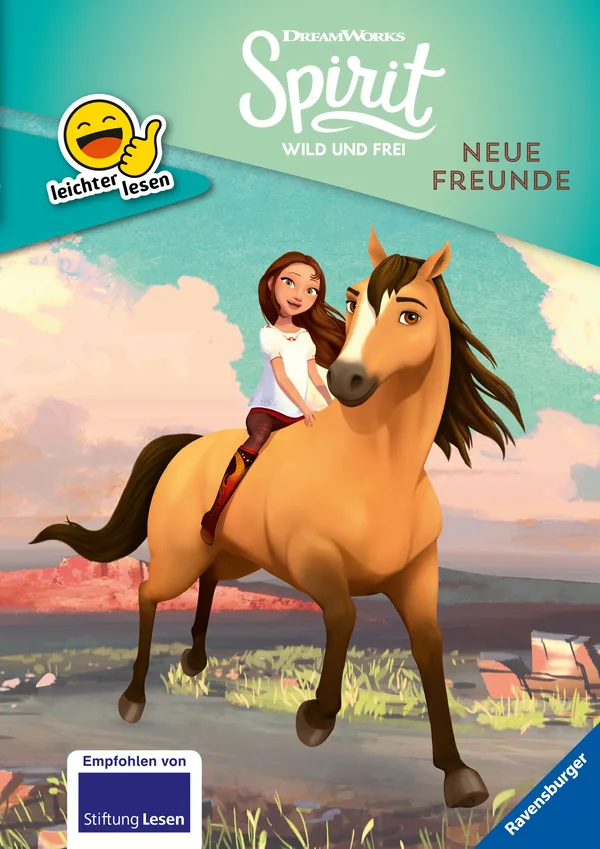 Cover von Erstleser – leichter lesen: Dreamworks Spirit Wild und Frei: Neue Freunde