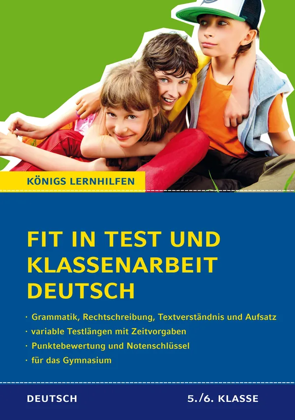Cover von Fit in Test und Klassenarbeit – Deutsch 5./6. Klasse Gymnasium