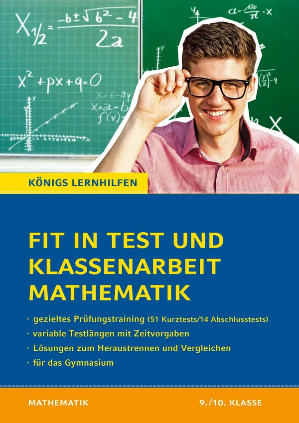 Cover von Fit in Test und Klassenarbeit – Mathematik 9./10. Klasse Gymnasium