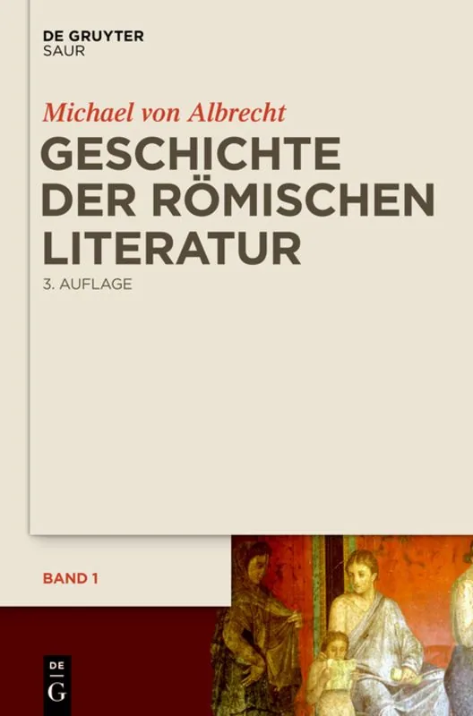 Cover von Geschichte der römischen Literatur