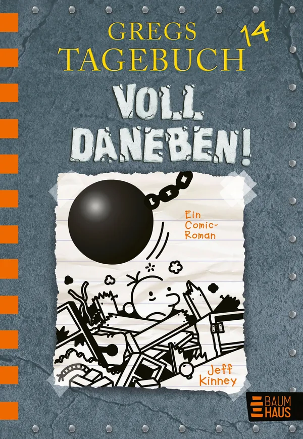 Cover von Gregs Tagebuch 14 – Voll daneben!