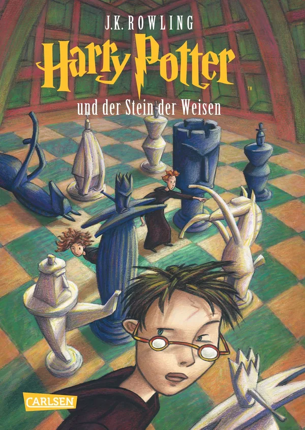 Cover von Harry Potter und der Stein der Weisen (Harry Potter 1)