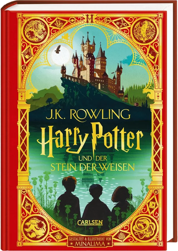 Cover von Harry Potter und der Stein der Weisen (Papierkunst-Edition mit 3D-Aufklapp-Elementen 1)