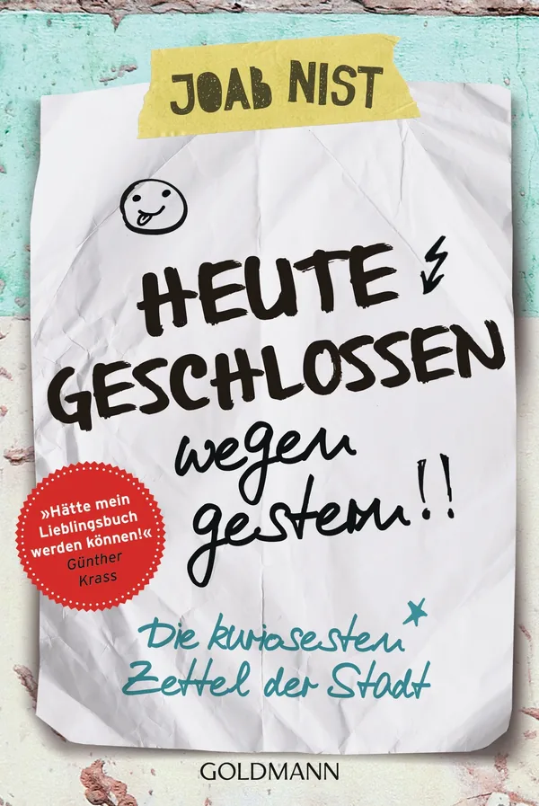 Cover von Heute geschlossen wegen gestern