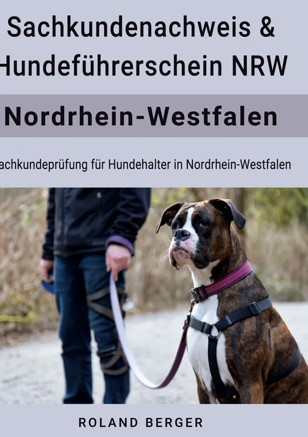 Cover von Hundeführerschein und Sachkundenachweis NRW