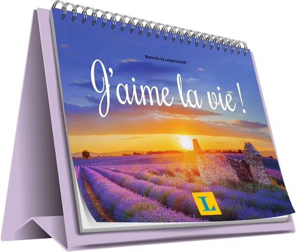 Cover von J’aime la vie ! – Langenscheidt Aufstellbuch