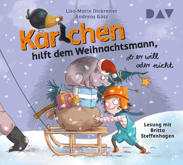 Cover von Karlchen hilft dem Weihnachtsmann, ob er will oder nicht