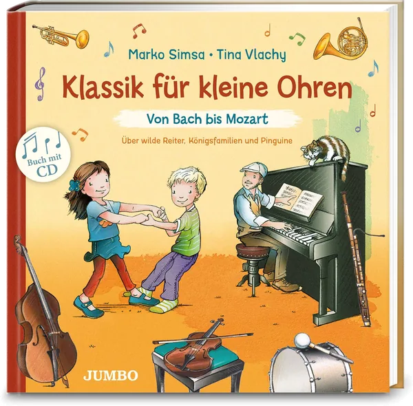 Cover von Klassik für kleine Ohren (Band 1) – Von Bach bis Mozart
