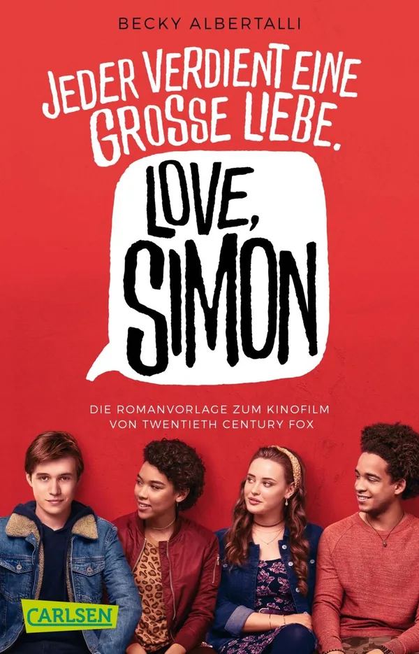 Cover von Love, Simon (Filmausgabe) (Nur drei Worte – Love, Simon)