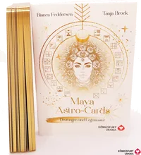 Cover von Maya-Astro-Cards: 44 astrologische Orakelkarten mit Booklet