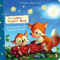 Cover von Mein Lichter-Klappen-Buch – Ins Bett gehüpft, unter die Decke geschlüpft