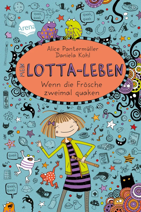 Cover von Mein Lotta-Leben (13). Wenn die Frösche zweimal quaken