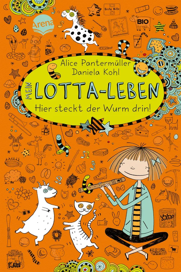 Cover von Mein Lotta-Leben (3). Hier steckt der Wurm drin!