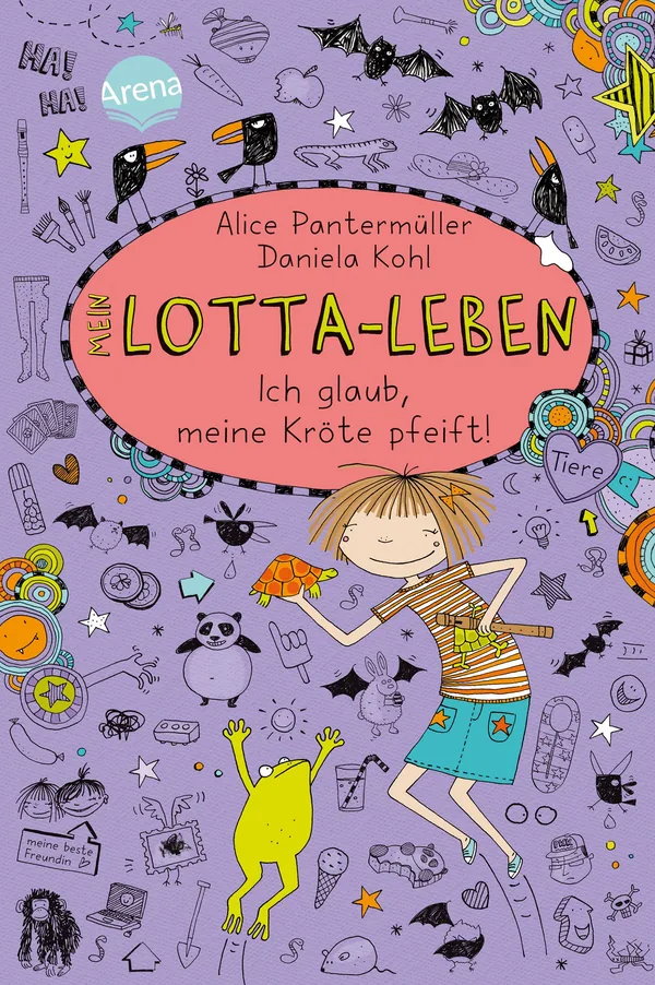 Cover von Mein Lotta-Leben (5). Ich glaub, meine Kröte pfeift