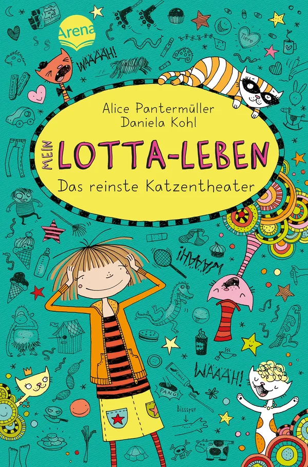 Cover von Mein Lotta-Leben (9). Das reinste Katzentheater