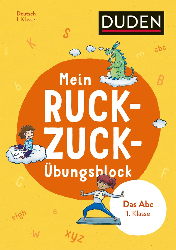 Cover von Mein Ruckzuck-Übungsblock Das Abc 1. Klasse