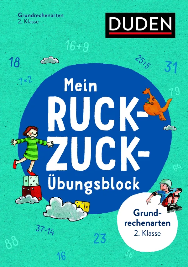 Cover von Mein Ruckzuck-Übungsblock Grundrechenarten 2. Klasse