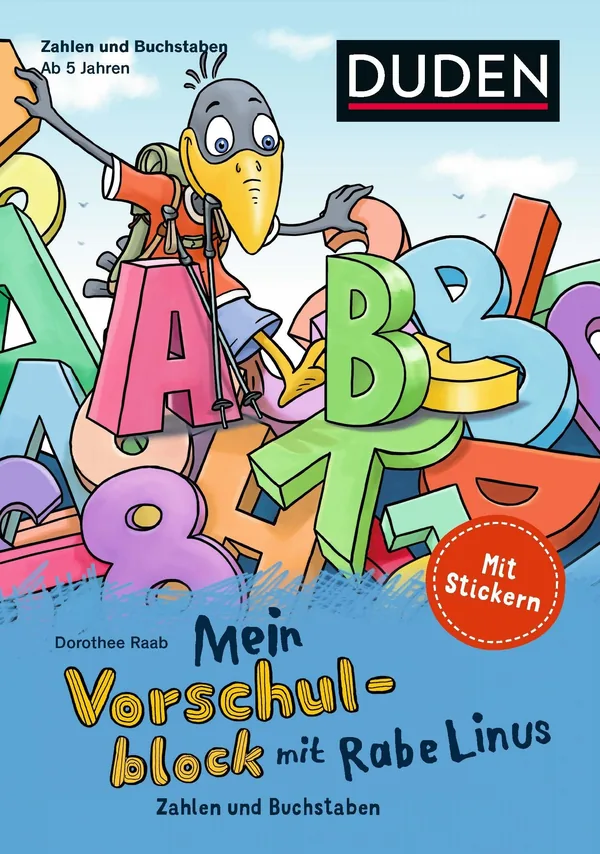 Cover von Mein Vorschulblock mit Rabe Linus (3)
