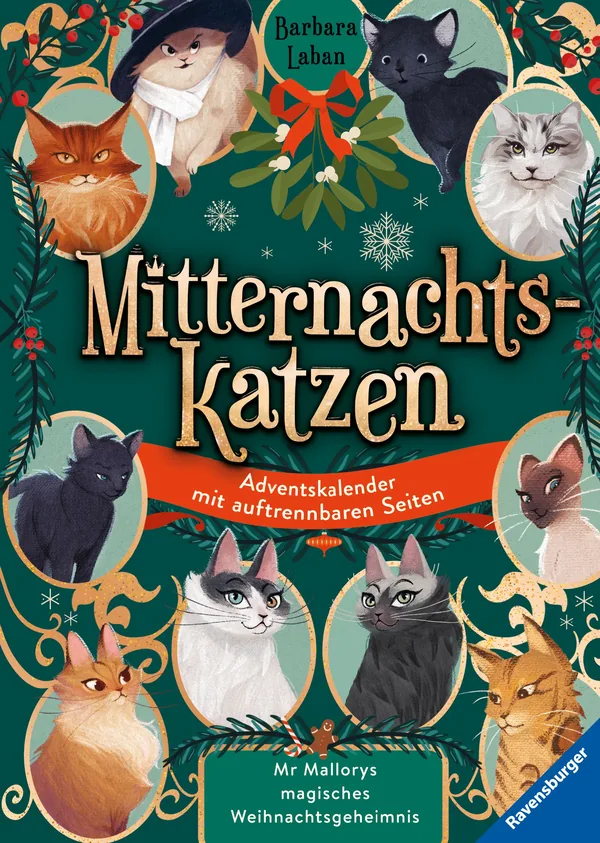 Cover von Mitternachtskatzen – Mr Mallorys magisches Weihnachtsgeheimnis.