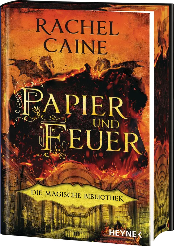 Cover von Papier und Feuer – Die Magische Bibliothek