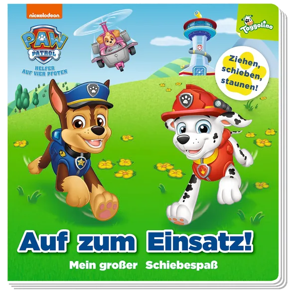 Cover von PAW Patrol: Auf zum Einsatz! – Mein großer Schiebespaß