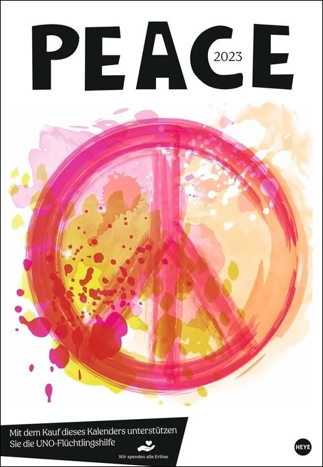 Cover von Peace Kalender 2023