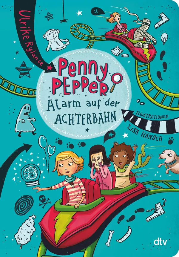 Cover von Penny Pepper – Alarm auf der Achterbahn