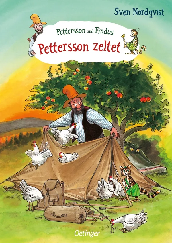 Cover von Pettersson und Findus. Pettersson zeltet