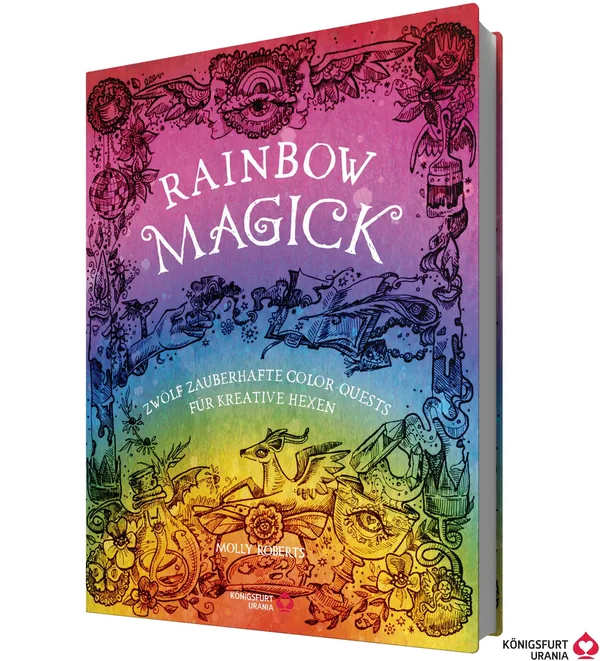 Cover von Rainbow Magick – 12 zauberhafte Color-Quests für kreative Hexen