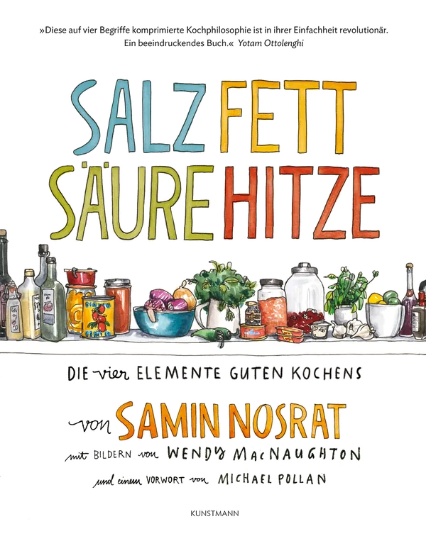 Cover von Salz. Fett. Säure. Hitze.