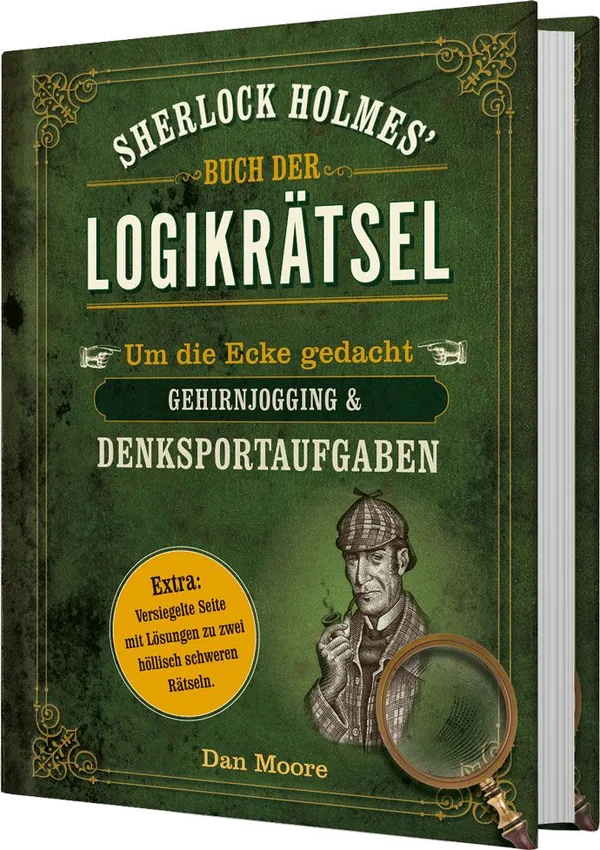 Cover von Sherlock Holmes‘ Buch der Logikrätsel