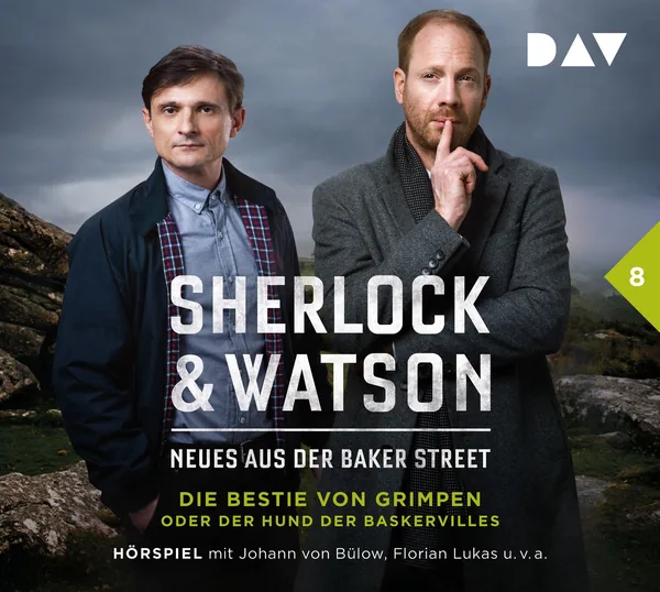 Cover von Sherlock & Watson – Neues aus der Baker Street: Die Bestie von Grimpen oder Der Hund der Baskervilles (Fall 8)