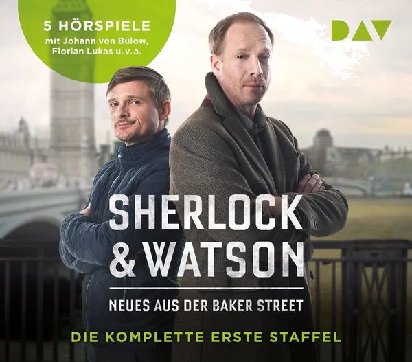 Cover von Sherlock & Watson – Neues aus der Baker Street. Die komplette erste Staffel