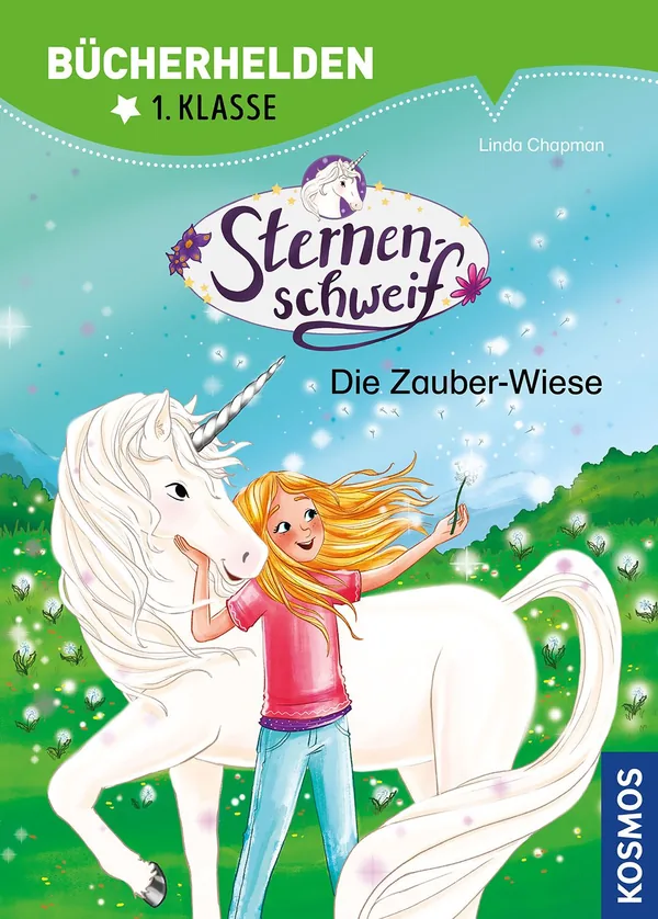 Cover von Sternenschweif, Bücherhelden 1. Klasse, Die Zauber-Wiese