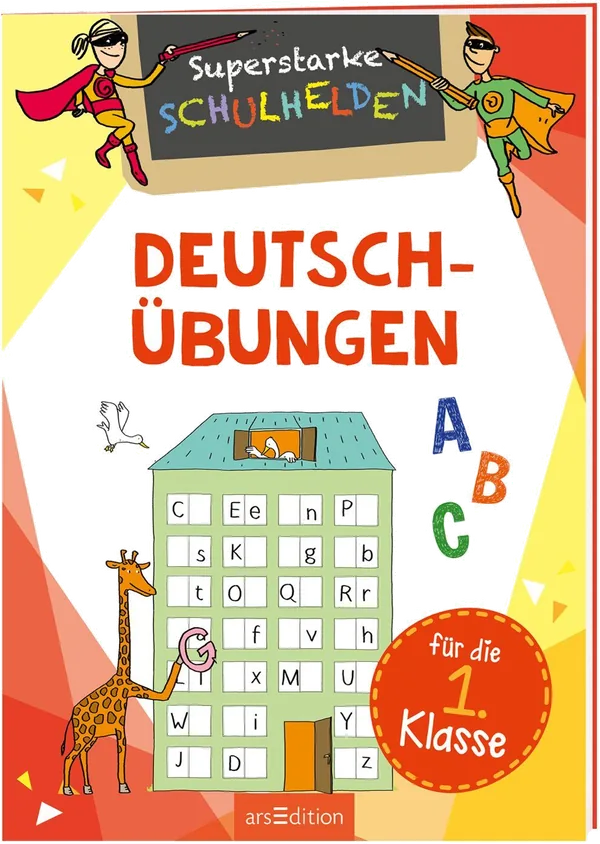 Cover von Superstarke Schulhelden - Deutsch-Übungen für die 1. Klasse