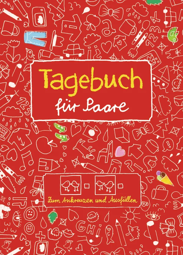 Cover von Tagebuch für Paare. Zum Ankreuzen und Ausfüllen und Malen